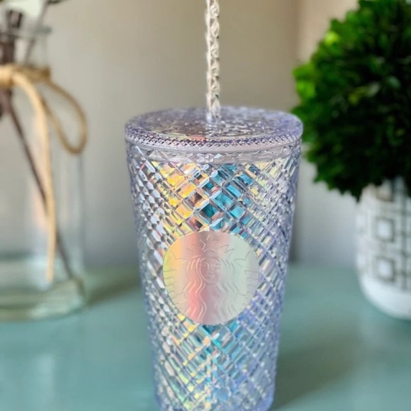 Starbucks Accessories - Starbucks Unicorn Jeweled Diamond Bling Tumbler HTF 2022 Grande 16 oz. NWT